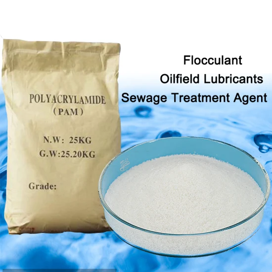 Anionic Polyacrylamide PAM Flocculant for Water Treatment & Oil Well Drilling