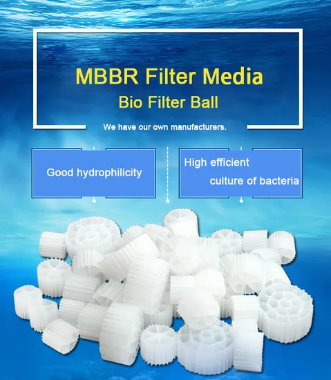 Mbbr Aquarium Bio Ball Filter Media for Efficient Industrial Wastewater Treatment 30-50mm - 5