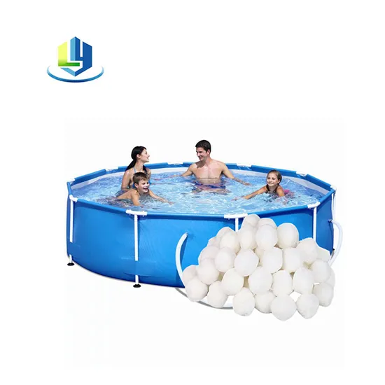 Pool Filter Balls 700g/bag Eco-Friendly Fiber Media for Swimming Pool Sand Filters