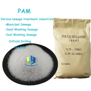 Cation Polyacrylamide Flocculant for Sewage Treatment White Granular PAM