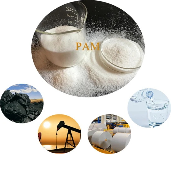 Anionisches Polyacrylamid PAM zur Abwasserbehandlung - Weiße Granulate 25 kg Packung