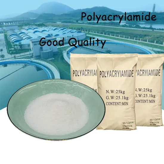 Anionic Polyacrylamide PAM Powder for Paper Industry Sewage Treatment, White Granular