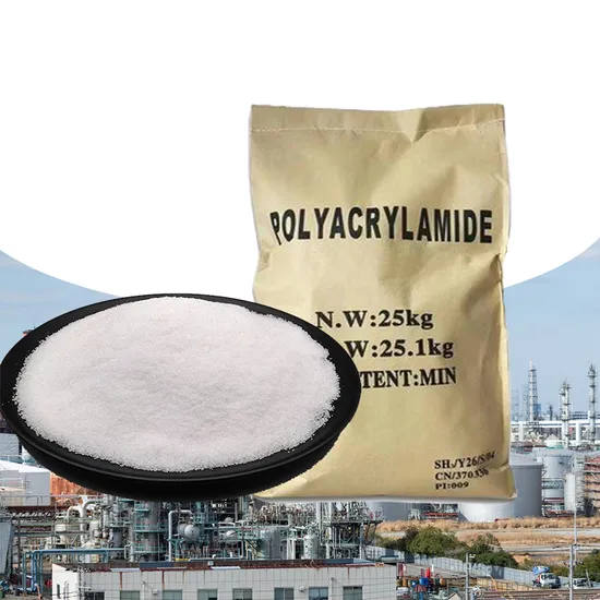 Water Treatment Polyacrylamide PAM Flocculant for Sewage Treatment White Granulars