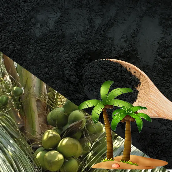Powder Coconut Shell Activated Carbon for Gas Adsorption High-Carbon Pellet Price Per Ton