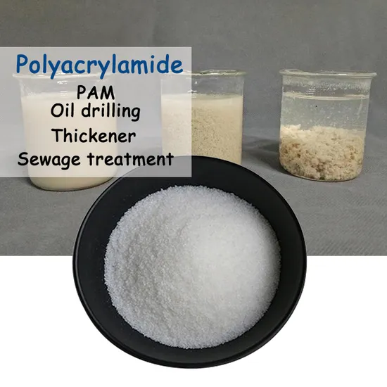 Polyacrylamide Powder for Water Treatment & Oil Production - White Granulars 88.5% Solid Content