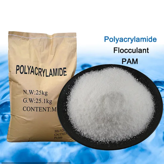 Anionic Polyacrylamide PAM Powder ISO9001 Certified Flocculant for Water Treatment