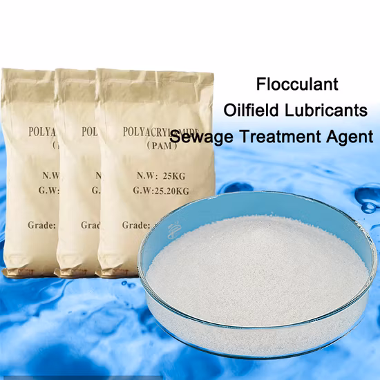 Polyacrylamide PAM Flocculant for Water Treatment & Paper Making – ISO9001 Certified White Powder
