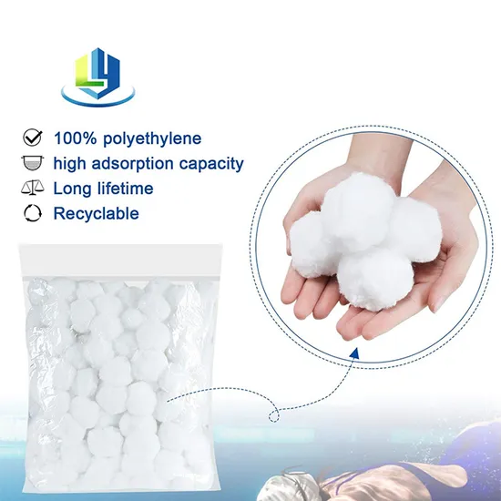High Efficiency 3 Micron Fiber Filter Ball for Swimming Pool & Fish Tank 700g