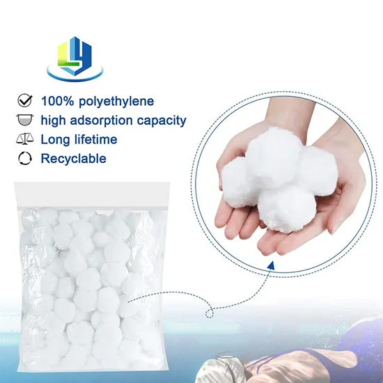 3 Micron Reusable Fiber Filter Ball for Swimming Pool Water Treatment with CE ISO
