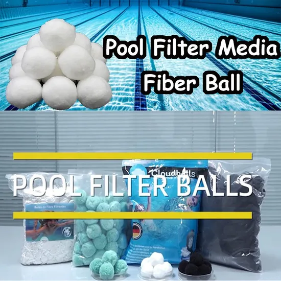 Eco-Friendly 50mm Polyester Fiber Filter Balls for Water Treatment Pool CE Certified