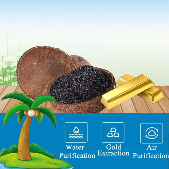 Activated Carbon Filter Water Purifier with Coconut Shell High-Carbon for Effective Adsorption