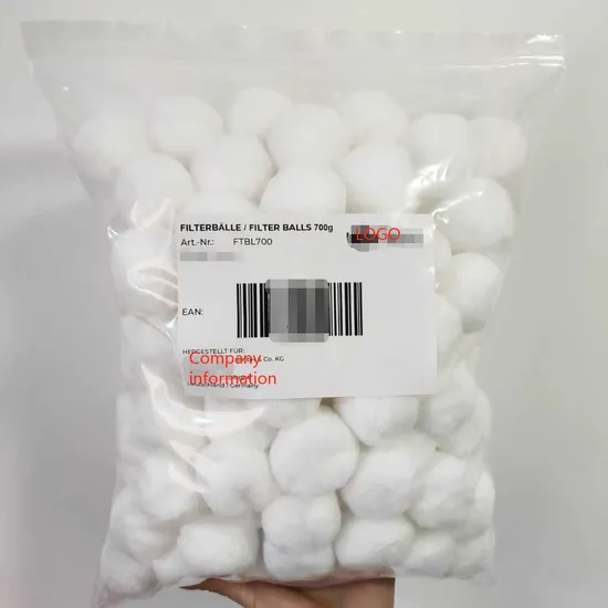 Swimming Pool Filter Fiber Ball Polyester 96% Porosity 20-85m/H Filtration Rate for Pool Aquarium Pond - Image 3