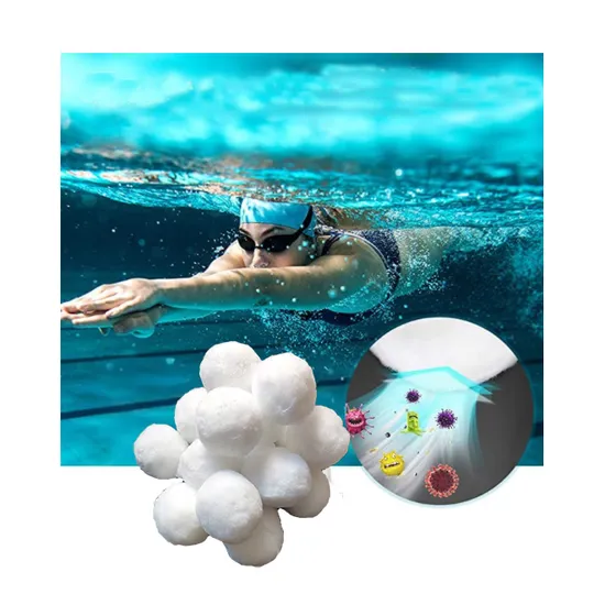 Polyester Fiber Filter Balls 3 Micron for Swimming Pool Water Treatment - 2