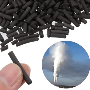 Activated Carbon Columnar for Gas Treatment High Methylene Blue Adsorption Value 25kg Pack