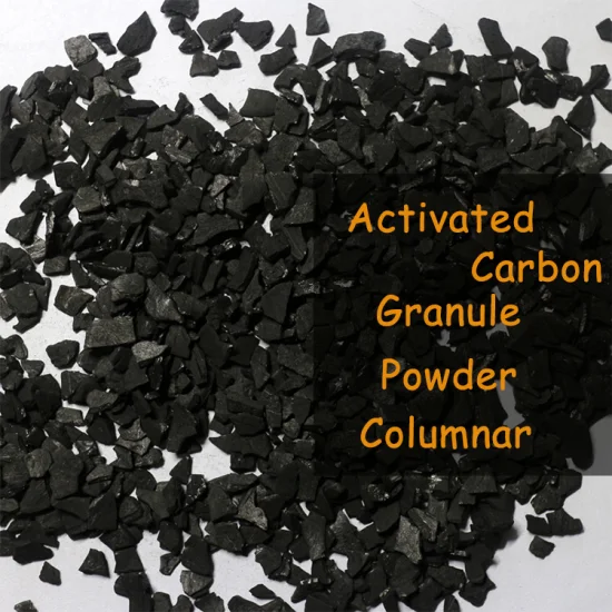 Granular Coconut Shell Activated Charcoal Powder for Gas Adsorption 25kg Packing