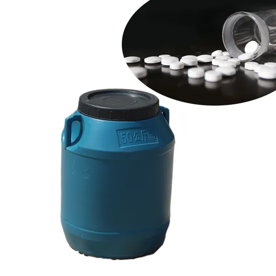TCCA 90% Tablet for Swimming Pool Water Treatment - ISO90001 Certified, White Granular Powder