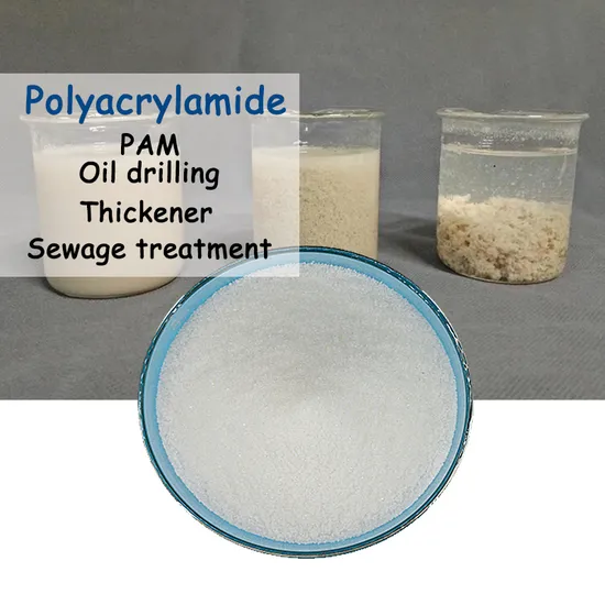 Anionic Polyacrylamide PAM Flocculant for Paper Making Waste Water Treatment with ISO9001 Certification