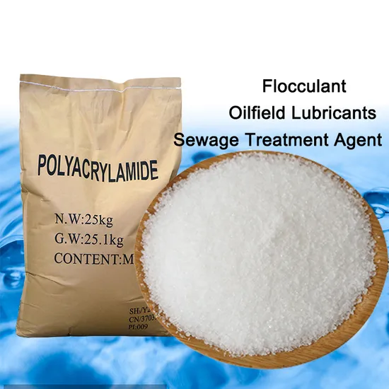 Anionic Polyacrylamide PAM Powder for Sewage Treatment, ISO9001 Certified, 25kg/Bag