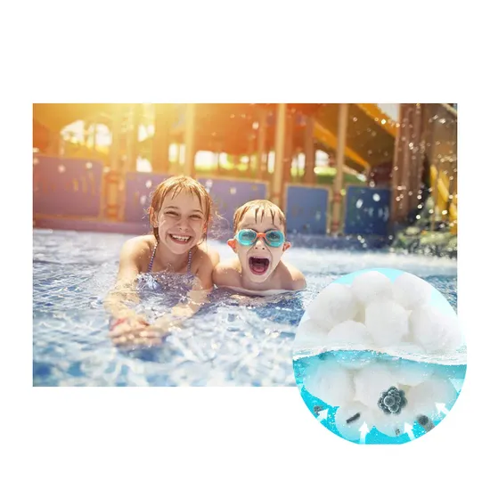 Pool Filter Balls Polyester Fiber 96% Porosity for Swimming Pool Sand Filter Replacement - 2