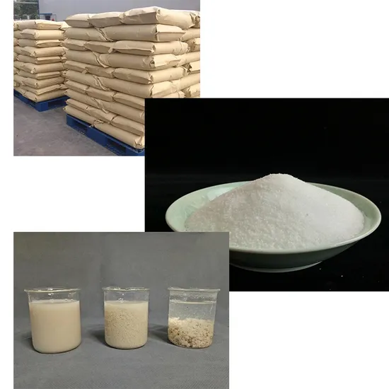 Water Treatment Flocculant Anionic Cationic PAM Polyacrylamide for Sewage Treatment