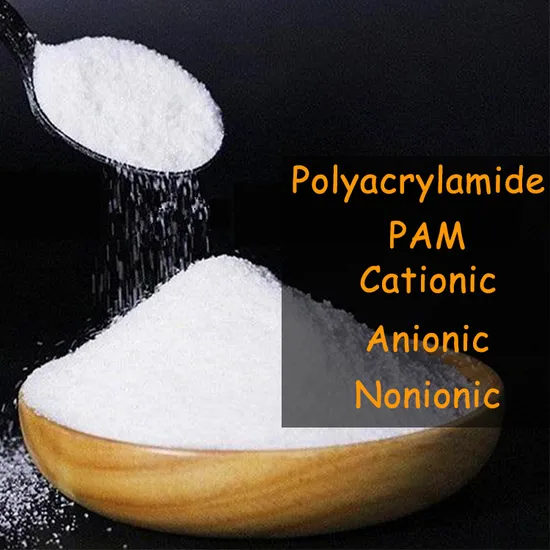 Polyacrylamide Flocculant for Water Treatment, White Granulars, 500kg/600kg Big Bag