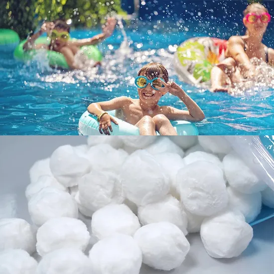 Swimming Pool Filter Fiber Balls with 96% Porosity for Efficient Water Treatment