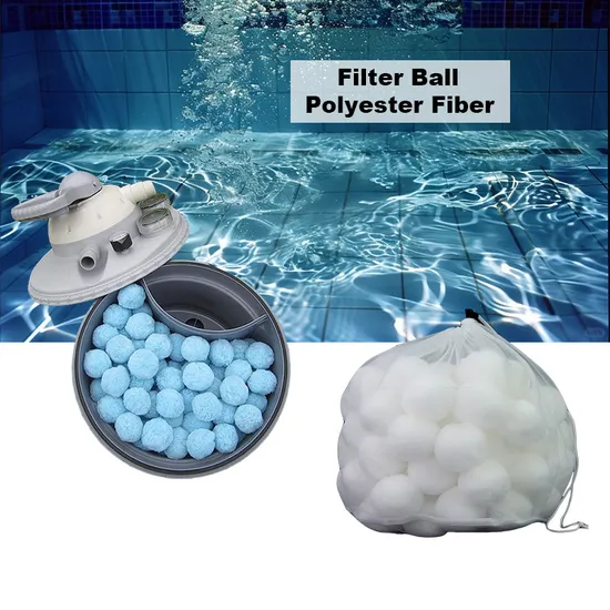Polyester Fiber Balls Filter Media with 96% Porosity for Oil Field Water Treatment