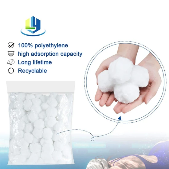 Polyester Fiber Filter Balls 3 Micron Filtration for Aquarium Fish Tank Swimming Pool