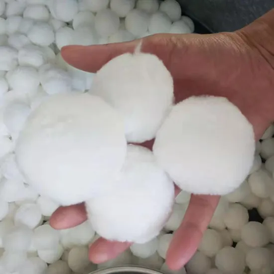 Polyester Ball Fiber for Industrial Water Treatment Systems with Efficient Filtration - 4