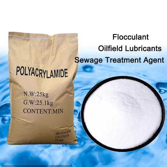 Polyacrylamide PAM Anionic Cationic Flocculant for Oil Industry Wastewater Treatment 99% Purity