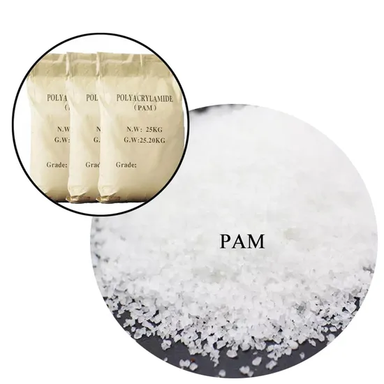 Cationic Polyacrylamide PAM Flocculant for Efficient Sewage Treatment, White Granulars