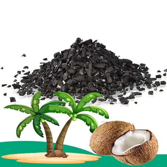 Coconut Shell Activated Carbon for Water Purifier High-Carbon Granular Powder Filter 25kg Pack