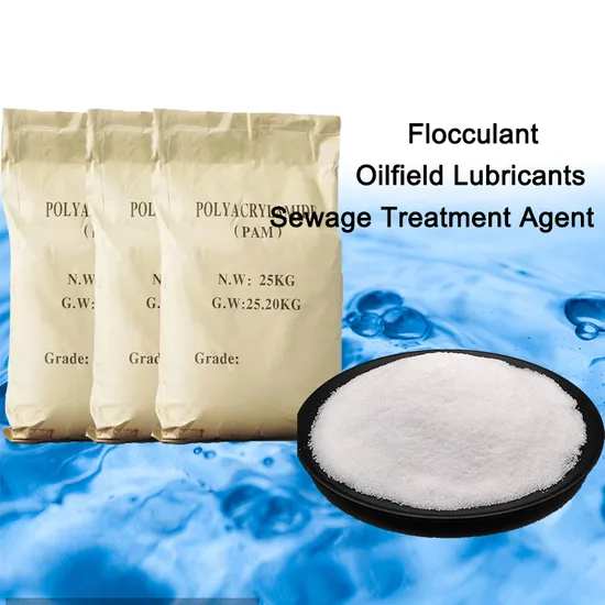 Poliacrilamida PAM Floculante para Tratamiento de Agua <p> Polvo Blanco Certificado