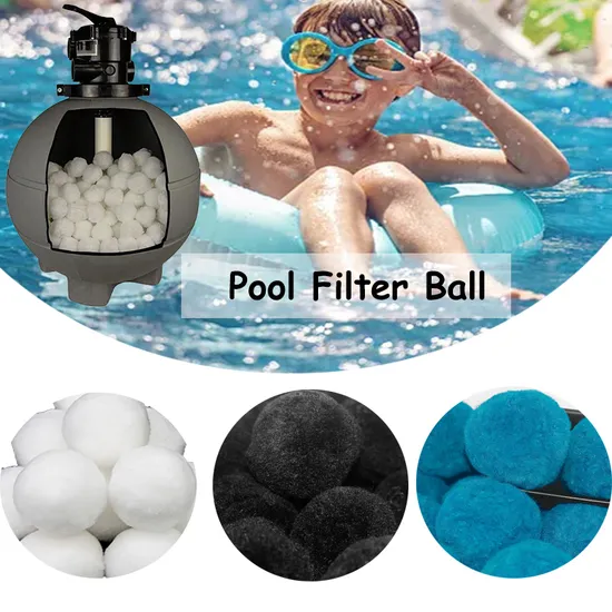 Pool Accessory Polyester Filter Ball with 96% Porosity for Swimming Pool Filtration