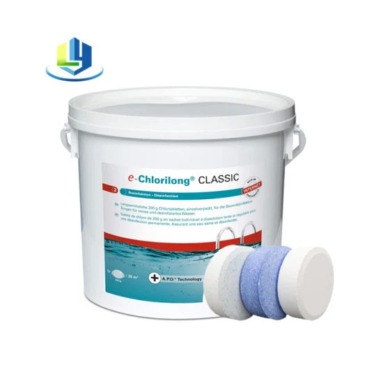 90% TCCA Chlorine Tablets for Swimming Pool Water Treatment, 25kg/50kg Bucket