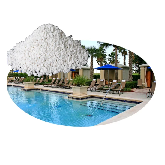Swimming Pool Water Treatment 90 TCCA Effervescent Tablets 25kg 50kg Drum ISO9001 Certified