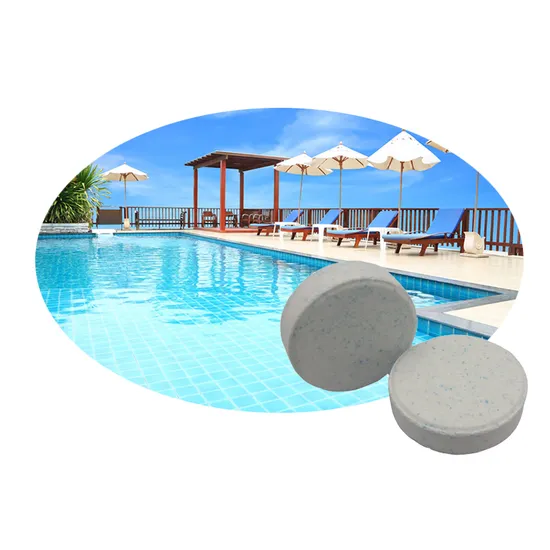 Swimming Pool Water Treatment Tablets 20g 200g ISO90001 Certified for Pool Sanitation