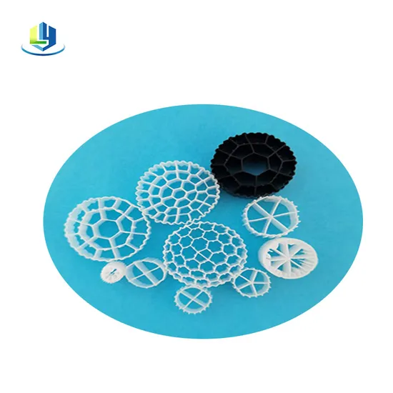 Newly White Filterball 100% Virgin HDPE Mbbr Media for Industrial Wastewater Treatment 30-50mm