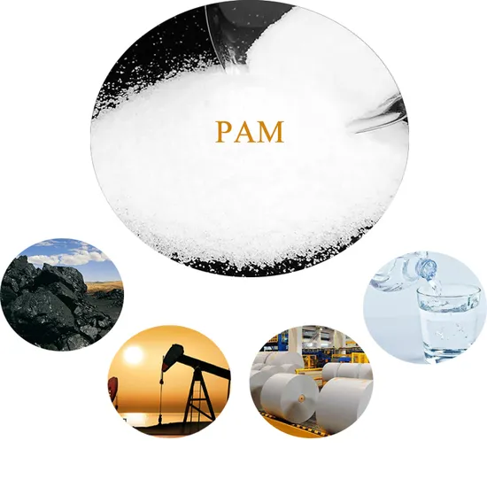 Anionic Polyacrylamide PAM Granulars for Efficient Sewage Treatment, 25kg Packing