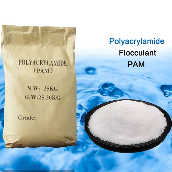 Water Treatment Chemical Anionic Cationic PAM Polyacrylamide Flocculant for Sewage Treatment 99% Purity