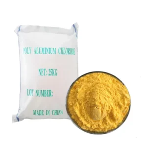 Polyaluminum Chloride PAC Flocculant for Water Treatment, Powder Form 25kg/Bag