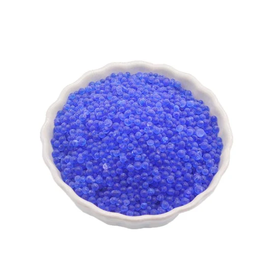 Food Grade Silica Gel Desiccant 500g Plastic Bottles for Pet Food Storage Blue Beads 2-4mm