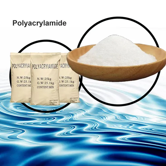 Sludge Dewatering 25kg Bag Polyacrylamide Flocculant ISO9001 Certified for Wastewater Treatment