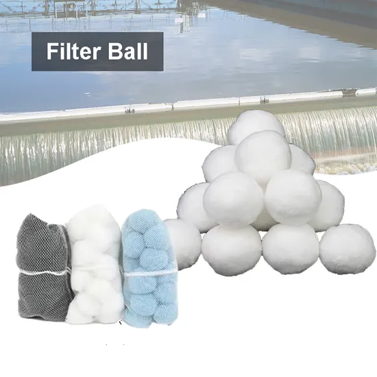Water Filter Balls Material 96% Porosity for Aquarium Pond Pool Filtration