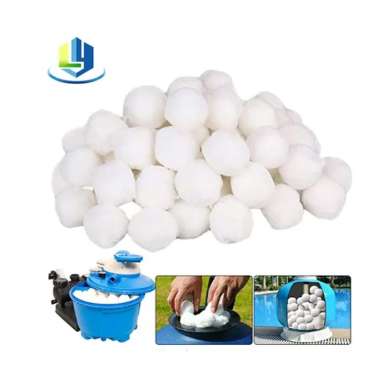 Swimming Pool Fiber Ball Filter Media CE ISO9001 SGS Certified 700g/bag