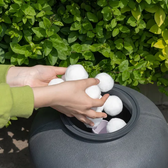 Swimming Pool Bio Polyester Filter Ball 700g with 85-96% Suspended Matter Removal Rate