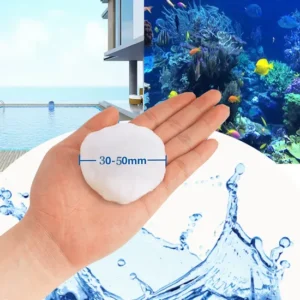 Swimming Pool Blue Fiber Ball Filter Media for Pool Aquarium Pond with 96% Porosity