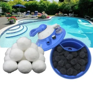 Swimming Pool Water Treatment Filter Media Polyester Fiber Filter Ball with 96% Porosity