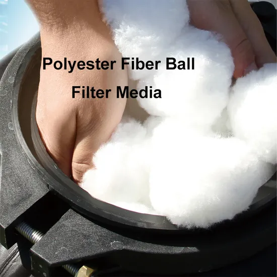 Alkaline Water Filter Media Balls 96% Porosity for Pool Aquarium Pond Water Treatment