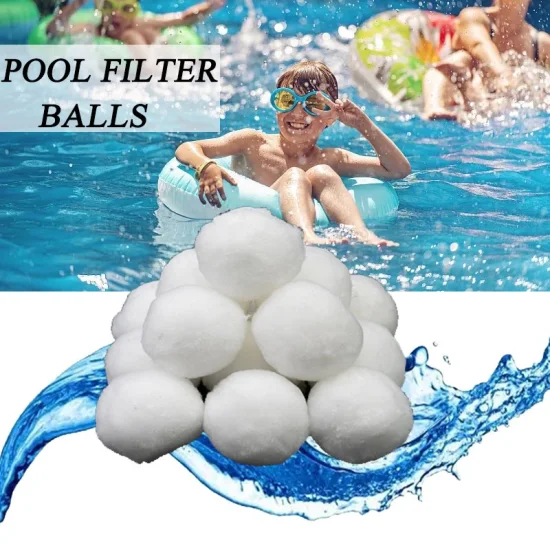 Cleaning Water Fiber Ball Polyester Filter Media for Swimming Pool Filtration 700g/bag